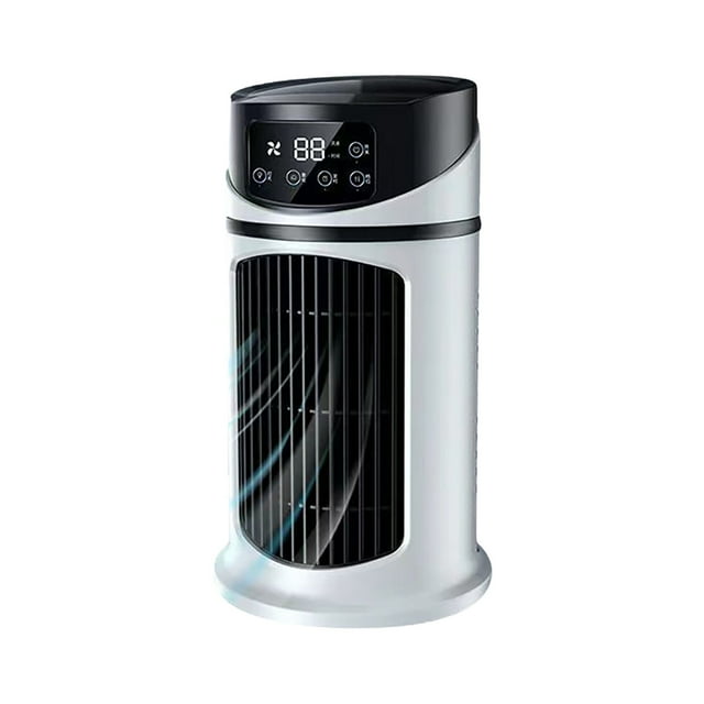 SIfdSeng Portable and Energy Efficient Air Conditioners Air Conditioner with Five Speed Wind Speed Design Tower Fan with Smart Atomized Sheet Detection Fan for Room and Office Usb