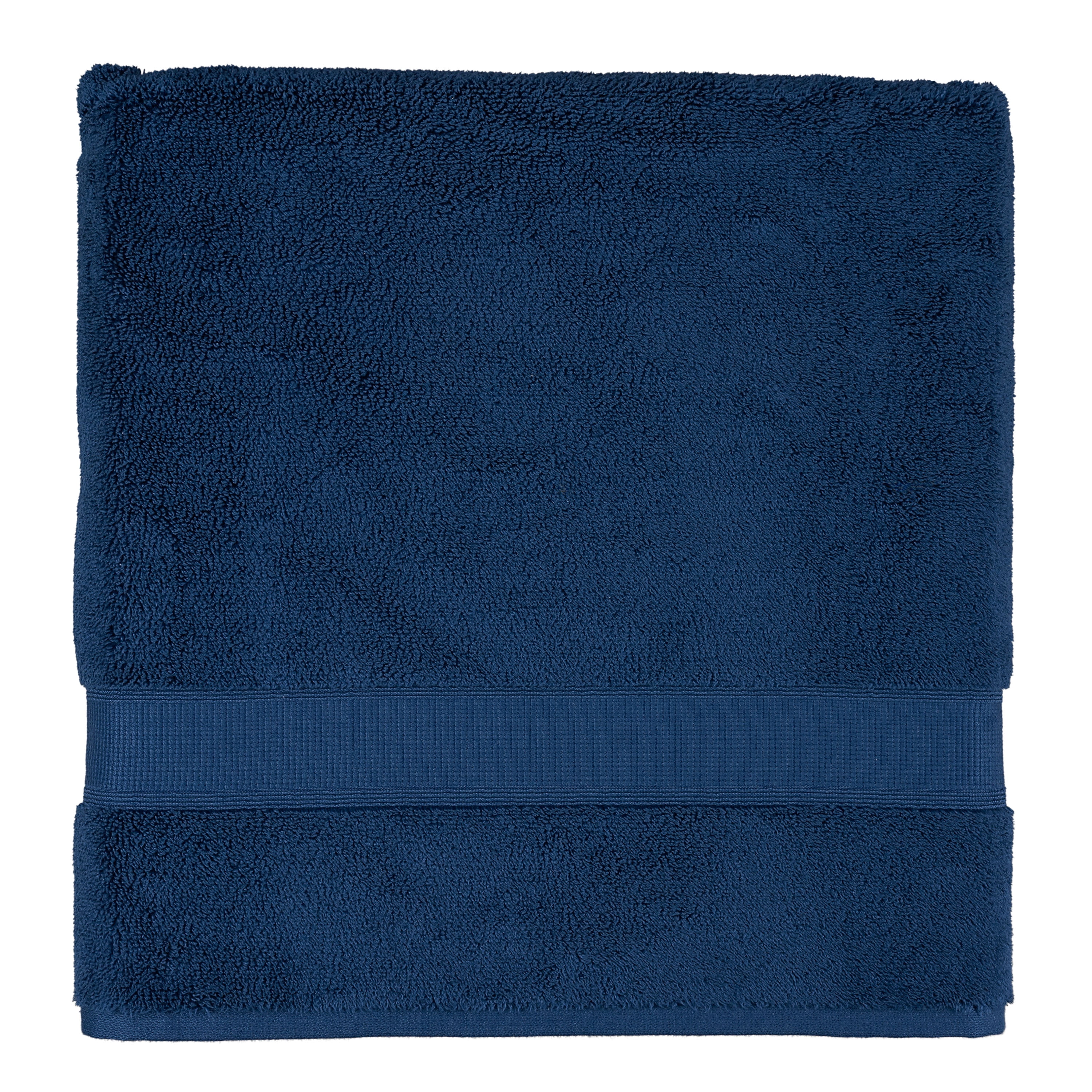 Hotel Style Egyptian Cotton Bath Sheet, Marine Deep