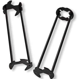 2-Piece Basin Wrench Set – 7-Size Universal Sink Faucet Tool, Iron Construction For Kitchen & Bathroom Plumbing
