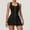 black, variant on Sleeveless Anti-Peek Sports Dress for Women Summer Outdoor Running Fitness Tennis Moisture-Wicking Lightweight Workout Dress