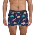 thumbnail image 2 of Bingfone Cartoon Dinosaur Men's Underwear - Casual Stretch Boxer Briefs-X-Large, 2 of 7