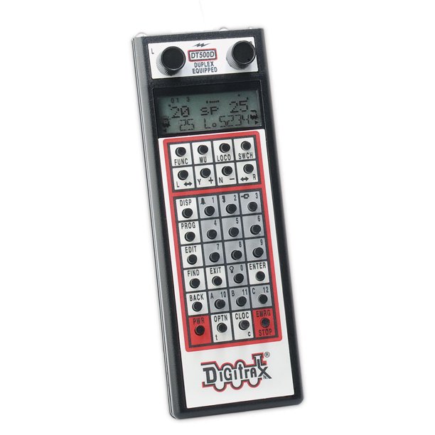 Digitrax DT500D Advanced Super Throttle with Infrared Capability