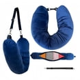 thumbnail image 3 of Filled Multifunctional Neck U Shaped Travel Luggage Pillowcase Portable Outdoor Supportive Rest, 3 of 6