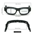 thumbnail image 4 of Gafas deportivas con lentes reemplazables, ajuste ceñido, ligeras, resistentes a los impactos, gafas protectoras para baloncesto, fútbol, ​​voleibol y tenis, 4 of 7