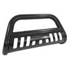 Ikon Motorsports Compatible with 99-07 GMC Sierra Classic 1500 Bull Bar Carbon Steel Black 3"