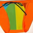 thumbnail image 5 of Xdegoge Mens Swim Briefs Low Rise High Cut Triangle Bathing Suits Smooth Stretchy Fabric Dot Gradient Pattern Flattering Cheeky Coverage Pool Party Swimwear, 5 of 6