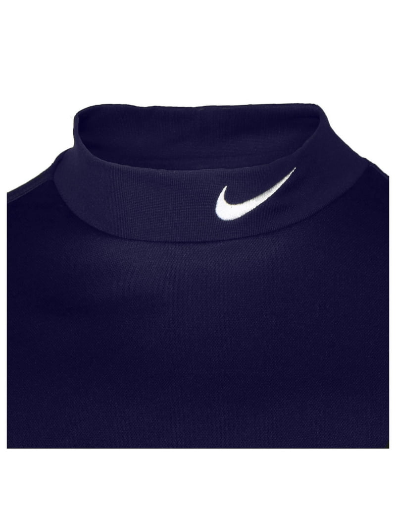 Nike Men's Tech UV Mock Neck Dri-Fit Short Sleeve Shirt - Walmart.com