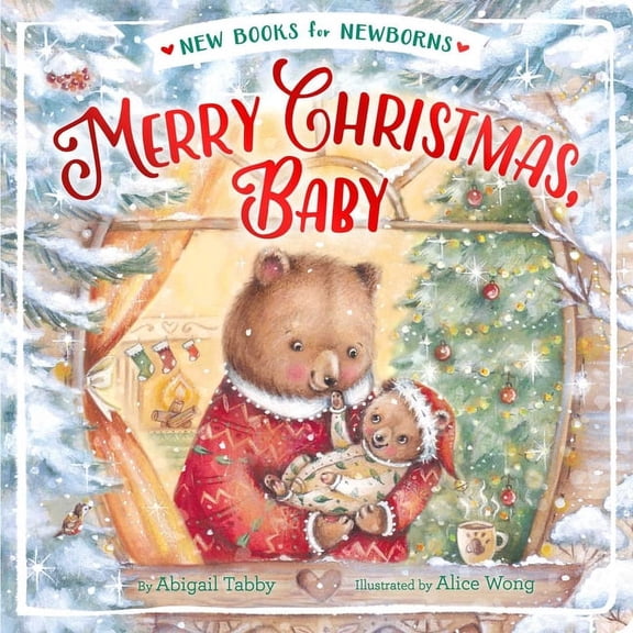 New Books for Newborns Merry Christmas, Baby, (Board Book)