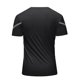 thumbnail image 3 of pstuiky camisetas para hombre, Blusa informal de verano para hombre, color liso, con botones, cuello alto, bolsillo, manga corta y cuello vuelto ropa de hombre l, 3 of 3