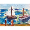 thumbnail image 2 of Betsy Drake TP933 24 x 30 in. Two Sailboats Outdoor Wall Hanging, 2 of 3