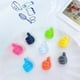 thumbnail image 2 of 10 ganchos autoadhesivos para el pulgar, ganchos creativos de silicona para la pared del pulgar, soporte para el gancho del pulgar del cepillo de dientes para datos (color aleatorio), 2 of 5