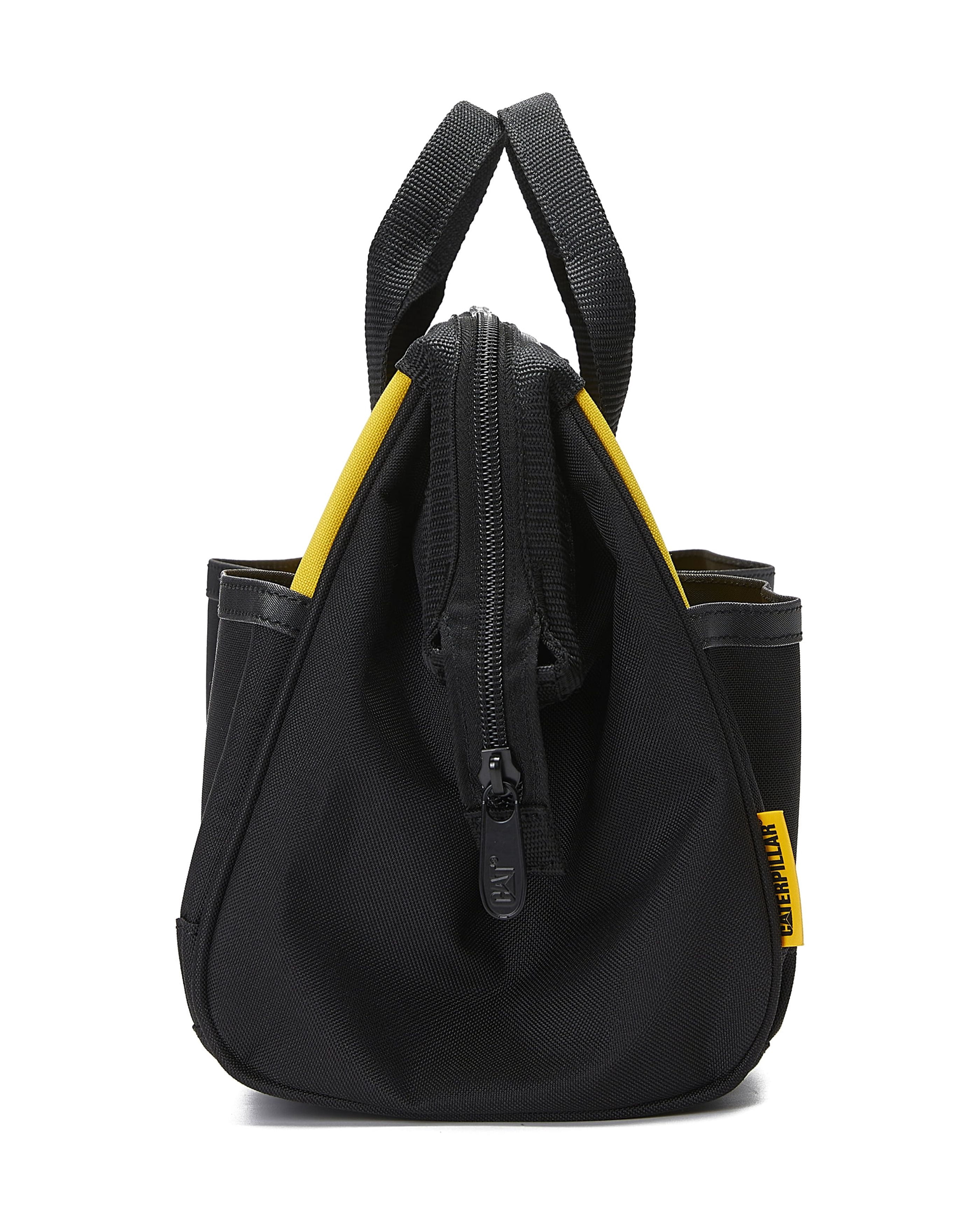 Caterpillar 12 inch Tool Bag, Webbing Handle, Large-Mouth, 1 pack,CAT Tool Bag