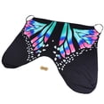 thumbnail image 2 of Traje de baño de playa Nikou estampado de mariposas cómodo transpirable elegante para cubrirse el bikini azul, 2 of 15