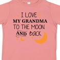 thumbnail image 4 of Inktastic I Love My Grandma to the Moon and Back Boys or Girls Toddler T-Shirt, 4 of 5