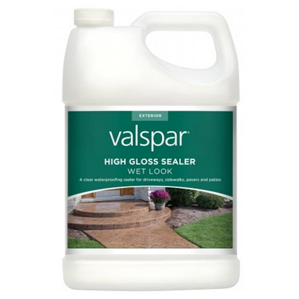 Valspar VOC Wet Look High Gloss Concrete Sealer