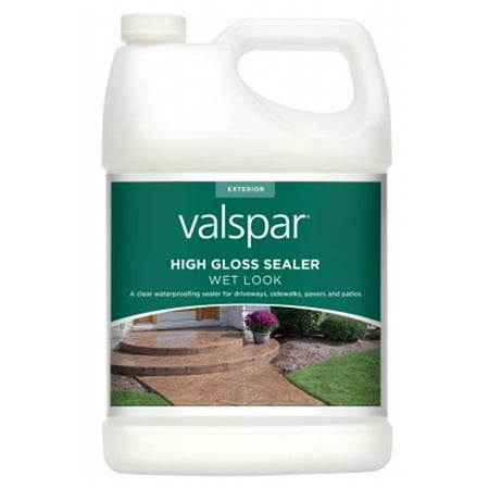 Valspar VOC Wet Look High Gloss Concrete Sealer (Best Weft Sealer For Weave)