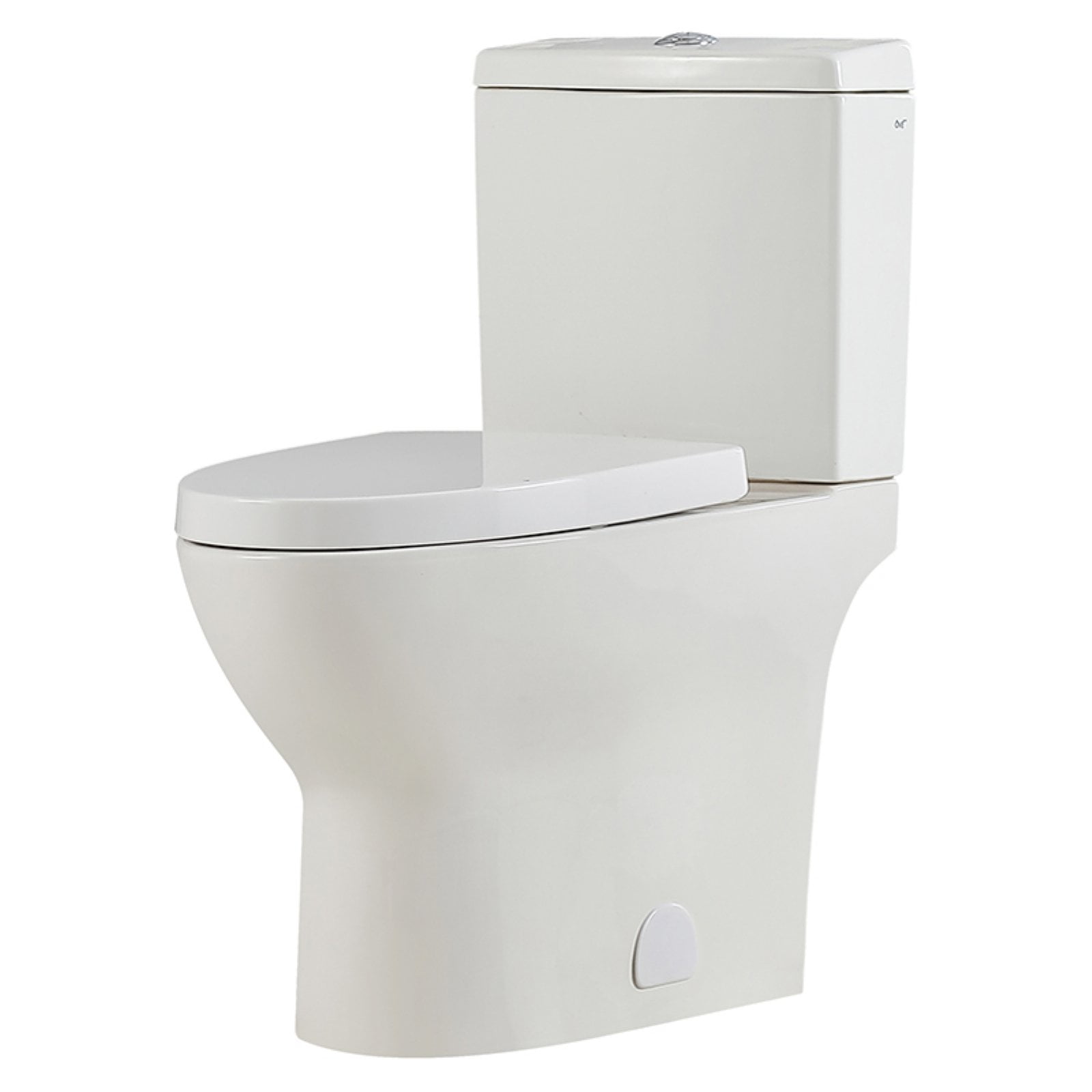 Ove Decors Beverly TwoPiece Elongated Dual Flush Ceramic Toilet with
