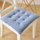 thumbnail image 5 of Cojín de asiento para Silla Espesado Cojín de Peluche de Invierno 40x40cm, Antideslizante para Sofá Decoración de la Silla de Oficina Rosa Púrpura Azul Café Gris, 5 of 6