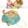 thumbnail image 1 of Music Telephone Toy, 12 Keys Kids Telephone Toy Early Learning Simulated Clear Sound Quality Language Study  for Indoor, 1 of 7
