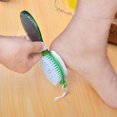 thumbnail image 4 of 4 in 1 Pedicure Paddle Kit Tool with Pumice Stone for Feet,Foot Hand Toe Nail Cleaning Brush,Metal File and Emery Board,Manicure Pedicure Set, 4 of 7