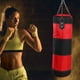 thumbnail image 3 of SACO DE VACÍO PARA ENTRENAMIENTO DE PATADA DE BOXEO, SACO DE BOXEO DE KARATE DE TELA OXFORD ROBUSTO PARA DESARROLLAR LA TÉCNICA DE MANO Y PIE, ROJO 0,8M, 3 of 7
