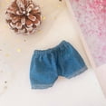 thumbnail image 1 of 20cm Plush Doll Jeans Pants For Cute Dolls Cosplay Acces （no doll）, 1 of 1