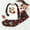 Red, variant on Fjofpr Family Christmas Pajamas Matching Sets Christmas Men Plaid Printed Blouse Pants Family Matching Pajamas Set