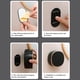 thumbnail image 5 of Billuyoard Dispensador de jabón, suministros de baño, dispositivo de vajilla, mano de obra recargable, dispensadores automáticos, máquina de Juegos de accesorios de baño Negro, 5 of 6