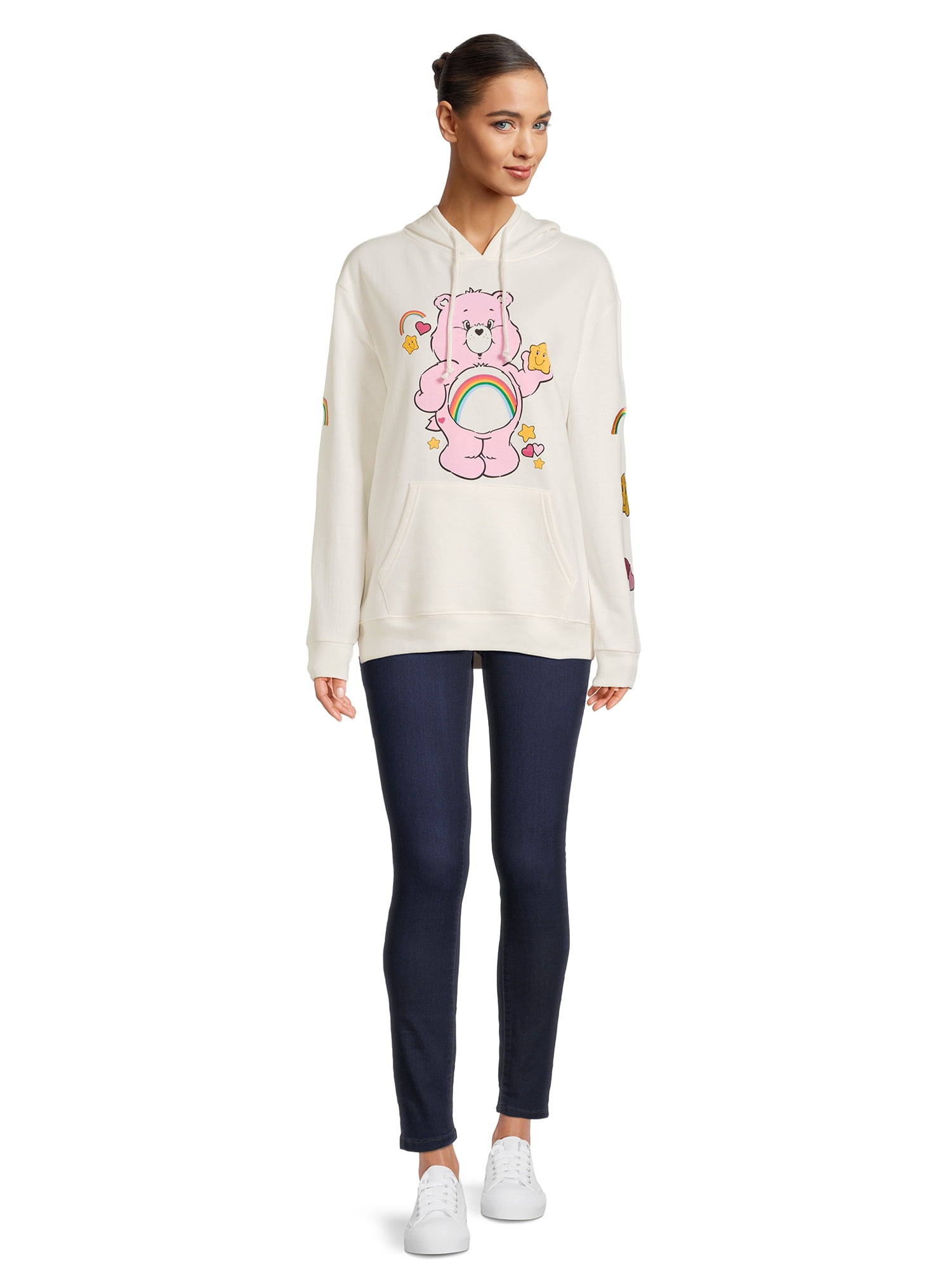 Care Bears Women's Pullover Hoodie with Long Sleeves, Sizes XS-XXXL