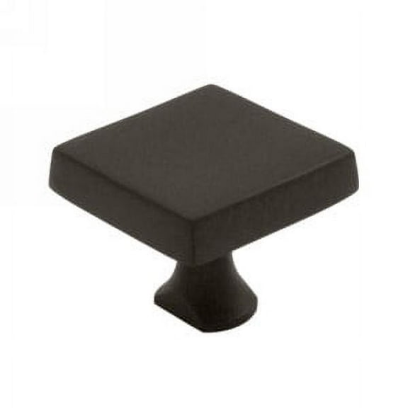 KBSU10B 1-1/8" Square Knob for Surface Bolt - Oil-Rubbed Bronze