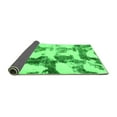 thumbnail image 2 of Ahgly Company Indoor Rectangle Abstract Green Modern Area Rugs, 8' x 12', 2 of 4