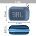 thumbnail image 3 of Funda para altavoz Bluetooth portátil JBL GO 4 GO4, Anker Soundcore Select 4 Go, resistente al agua y al polvo, azul, 3 of 6