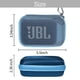 thumbnail image 3 of Funda para altavoz Bluetooth portátil JBL GO 4 GO4, Anker Soundcore Select 4 Go, resistente al agua y al polvo, azul, 3 of 6