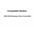 thumbnail image 4 of Driver Left Side Door Window Door Glass Compatible with Ford Mustang 2 Door Convertible 2005-2014 Models, 4 of 9