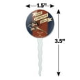 thumbnail image 6 of Wonder Woman Movie Love, Strength, Grace Cupcake Picks Toppers Decoration Set of 6, 6 of 7
