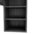 thumbnail image 6 of 32" High Single Door Cabinet - Smokey Oak, Two Interior Shelves, Easy Installation, 6 of 7