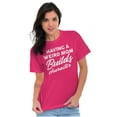 thumbnail image 3 of Having a Weird Mom Builds Character Women's Graphic T Shirt Tees Brisco Brands L, 3 of 6