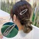 thumbnail image 5 of Diamantes de imitación de 3 piezas horquilla de cristal botón para horquilla, accesorios para el cabello de novia para mujeres y niñas, ropa diaria para fiestas (negro oro plateado), 5 of 5