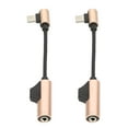 thumbnail image 4 of Cable adaptador para auriculares, 2 piezas, tipo C a tipo C, cable adaptador para auriculares tipo C, solución innovadora, 4 of 9