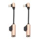 thumbnail image 4 of uds Cable adaptador de auriculares tipo C a 3,5mm 2 en 1 adaptador de auriculares flexible funcional para teléfono tipo C tableta PC dorado, 4 of 5