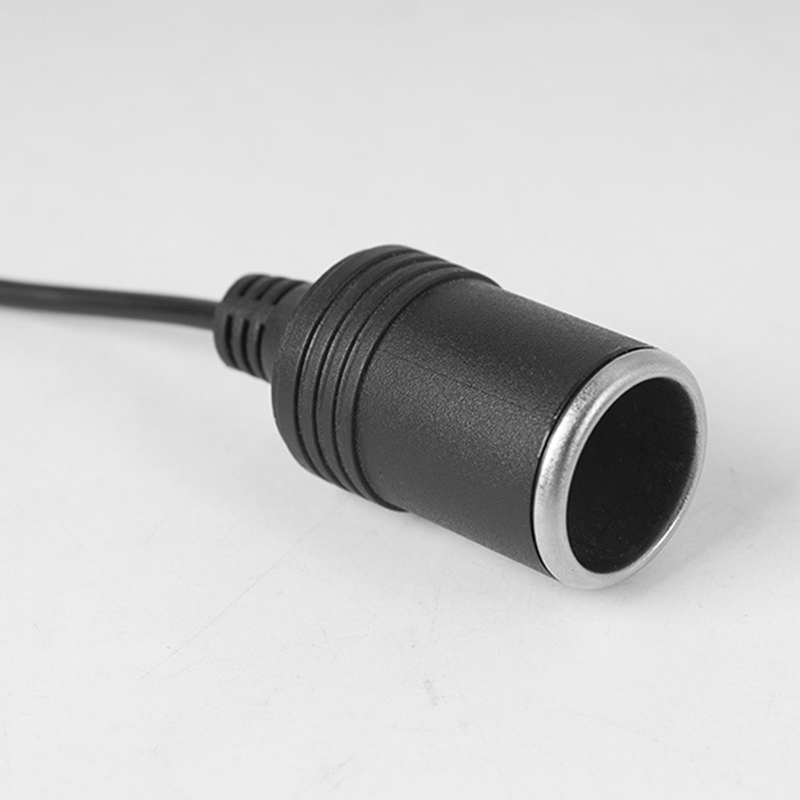 AC to DC Power Adapter - 2A 24W,with USB Cigarette Lighter Socket,for 12V Vehicle Electronics,with Safety Features and Wide Compatibility