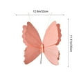 thumbnail image 3 of SLYNSHome Large Butterfly Party Decor,Hanging Butterfly Decorations Watermelon Red Crepe Paper Garden 3D Butterflies Decor for Wedding Shower Birthday Party Room Decor, 3 of 7