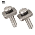 thumbnail image 1 of Mosiee Fin Screw And Plate Nails Bolt Screws For Surf Longboard Surfboard For Kayak 2Pcm4M5, 1 of 9