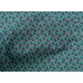 thumbnail image 4 of oneOone Cotton Poplin Fabric Leaves & Floral Block Print Sewing Fabric BTY 42 Inch Wide, 4 of 5