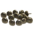 thumbnail image 4 of 100 Pieces Upholstery Nail Antique Furniture Decorative Tacks Assortment Kit, 4 of 10