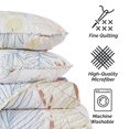 thumbnail image 5 of Southshore Fine Living, Inc. Tropical Pillow Covers 26"x26" Euro Sham Covers, Blue and Cream, 5 of 5