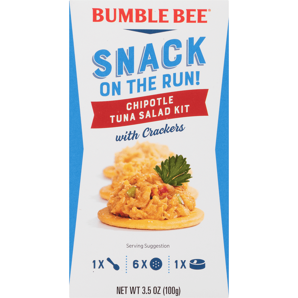 Bumble Bee Snack on the Run! Chipotle Tuna Salad Kit with Crackers 3.5