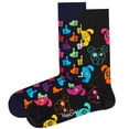thumbnail image 2 of Happy Socks Unisex Socks Cotton Black 36-40, 2 of 3