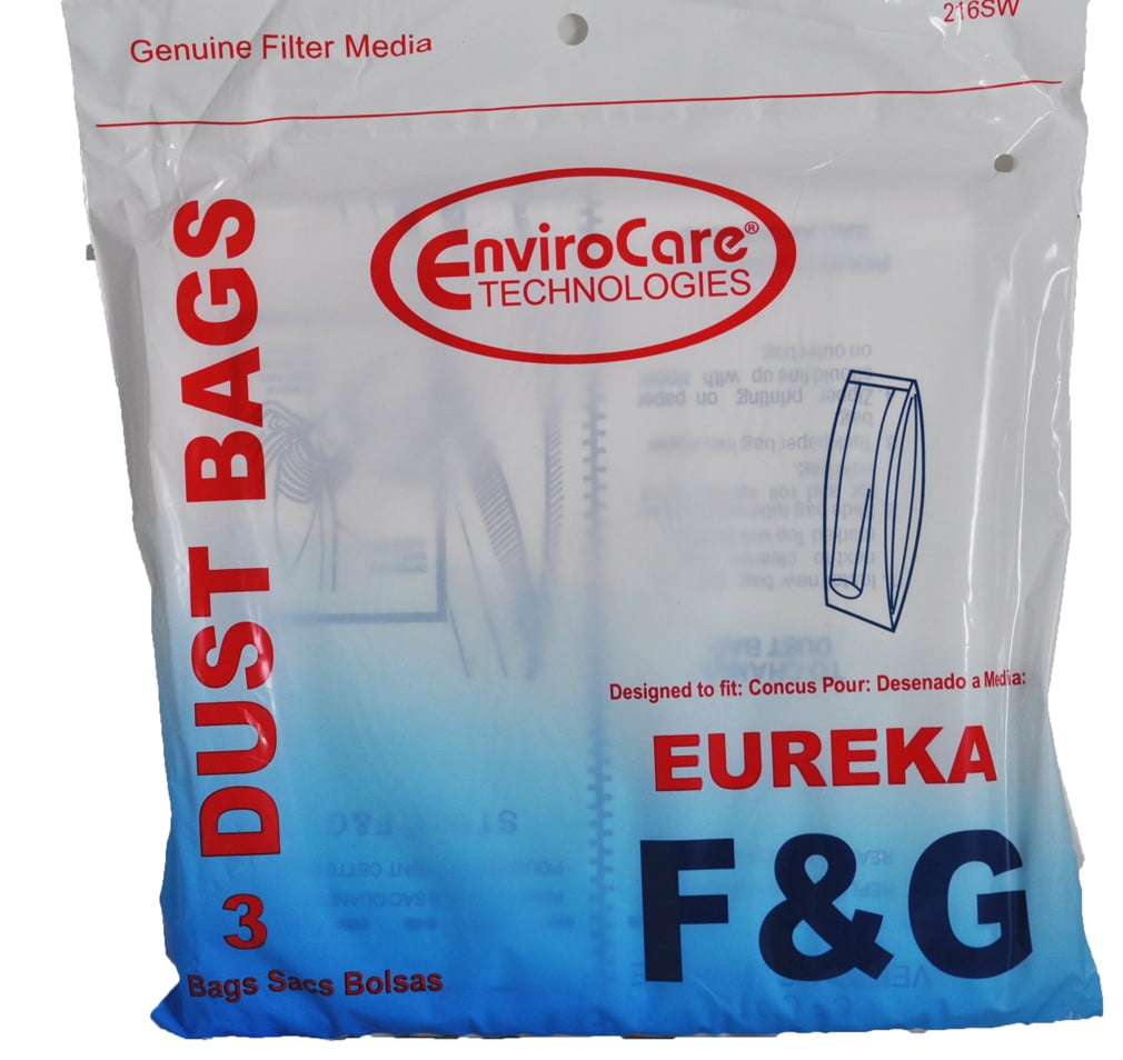 Eureka Style F & G Vacuum Bags, 3 Per Pack