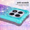 thumbnail image 2 of Case for FOXDOCK Xiaomi Redmi Note 14 Pro 5G TPU Shockproof Gradient Liquid Glitter Design, 2 of 5